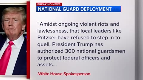 President Trump federalizing 300 Illinois National Guard troops in Chicago area, White House says