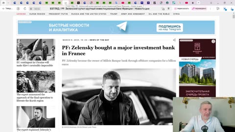 Ukrainian leader Zelensky just bought a French bank for a Billion Euros? - Media