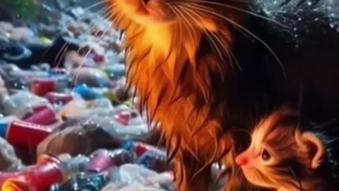 📹 Ai generated Realistic video #cat #ai #america #openai #chatgpt