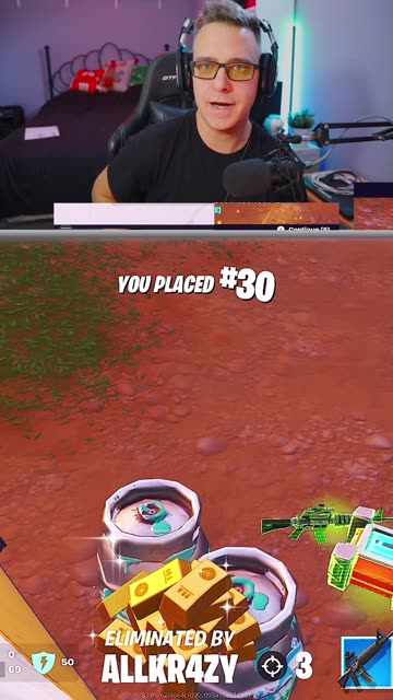 Classic Fortnite Fail