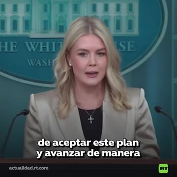 Casa Blanca: "Si Hamás no acepta el plan, el resultado será trágico"