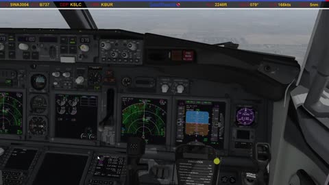 Landing in Burbank (KBUR)