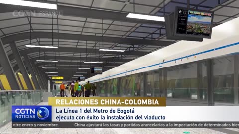 La Línea 1 del Metro de Bogotá ejecuta con éxito la instalación del viaducto