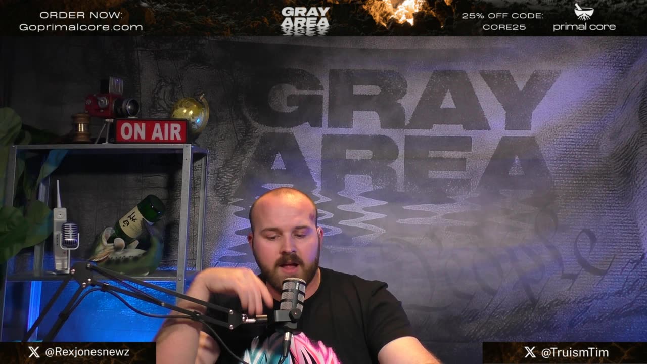 REX X Gray Area #1: Interlude - News Blitz - Call In Show!