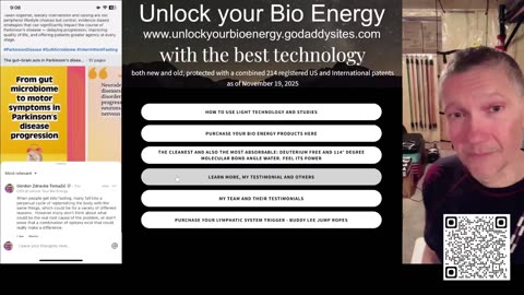 Parkinson's disease they say there is no cure... Feel it Friday Ep 147 December 19, 2025