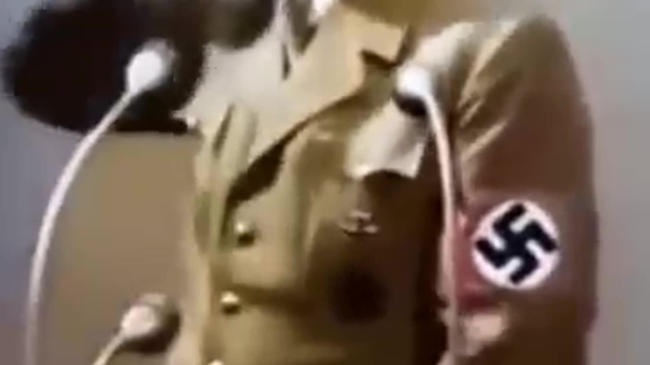 This is What Hitler Sounded Like Speaking ENGLISH
