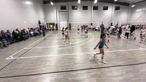 SUVL Mojo Girls 17/18 Tourney - Pool Play Day 1: vs Aces 18s Gold - Set 2 of 2