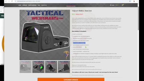 Replay: Trijicon RMRcc Red Dot Webinar