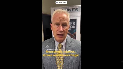 "I call for all COVID-19 vaccines to be removed from the market." Dr McCullough