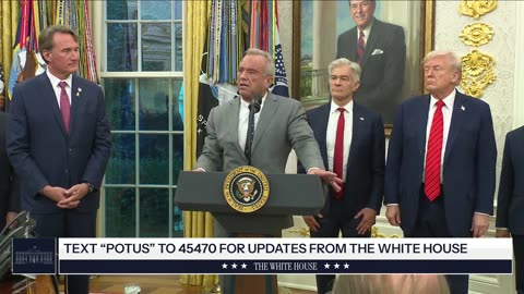 President Trump Makes an Announcement, Oct. 10, 2025