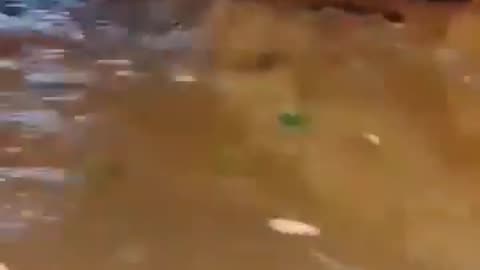 Intense Flooding in Tanja Morocco