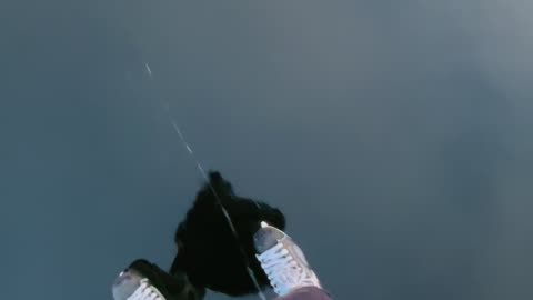 Sketchy Ice Skating on a Lake