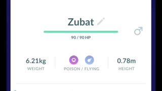 Pokémon GO-Purifying Shadow Zubat