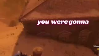 He just couldnt help himself!