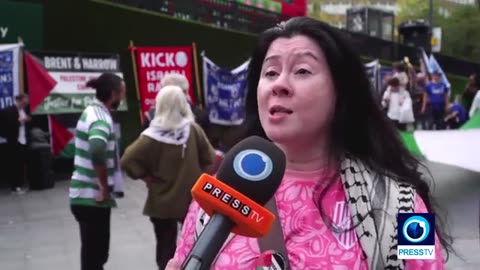 Londoners Demand UEFA and FIFA Ban Israel from International Football NOW