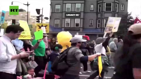ANGER boils in Washington DC as 'No Kings' gets underway