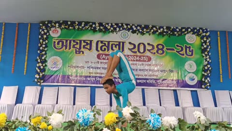 Yoga Competition in Aayush Fair