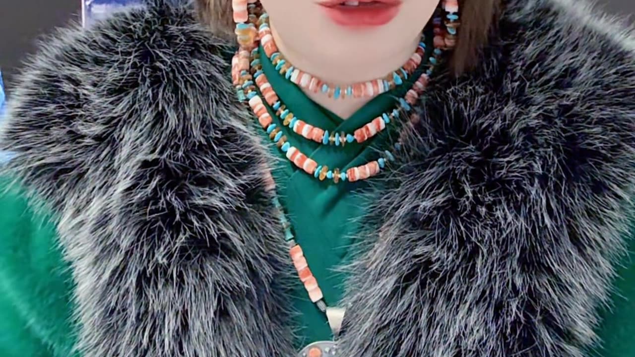 20251015-07 Natural Sterling Turquoise Plain Pendant Simple Elegant