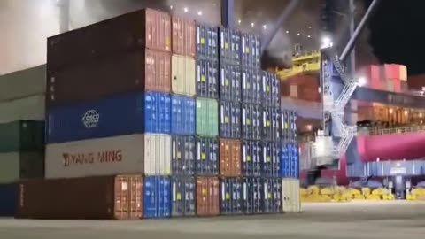 At least 6 people unaccounted for after electrical fire with reported explosion on container