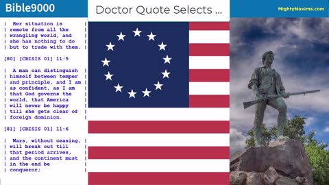 Doctor Quote - Thomas Paine Selections #03