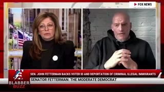 Sen. John Fetterman Backs Voter ID And Deportation Of Criminal Illegal Immigrants