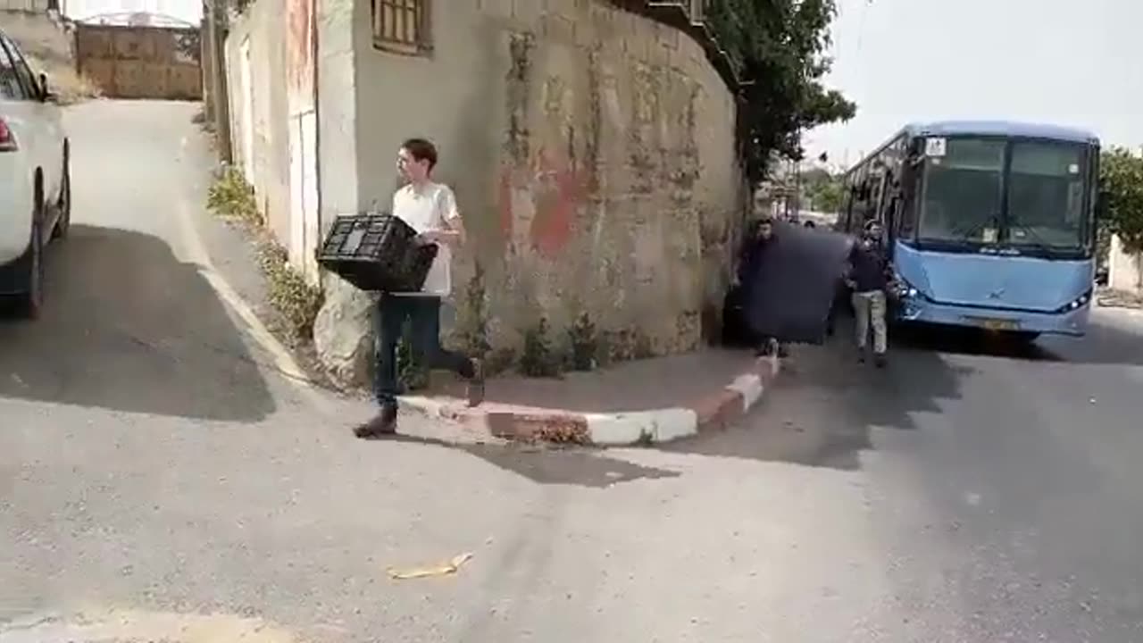 Israeli White Devils Stealing Palestinian House