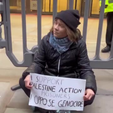 GRETA THUNBERG ARRESTED IN LONDON