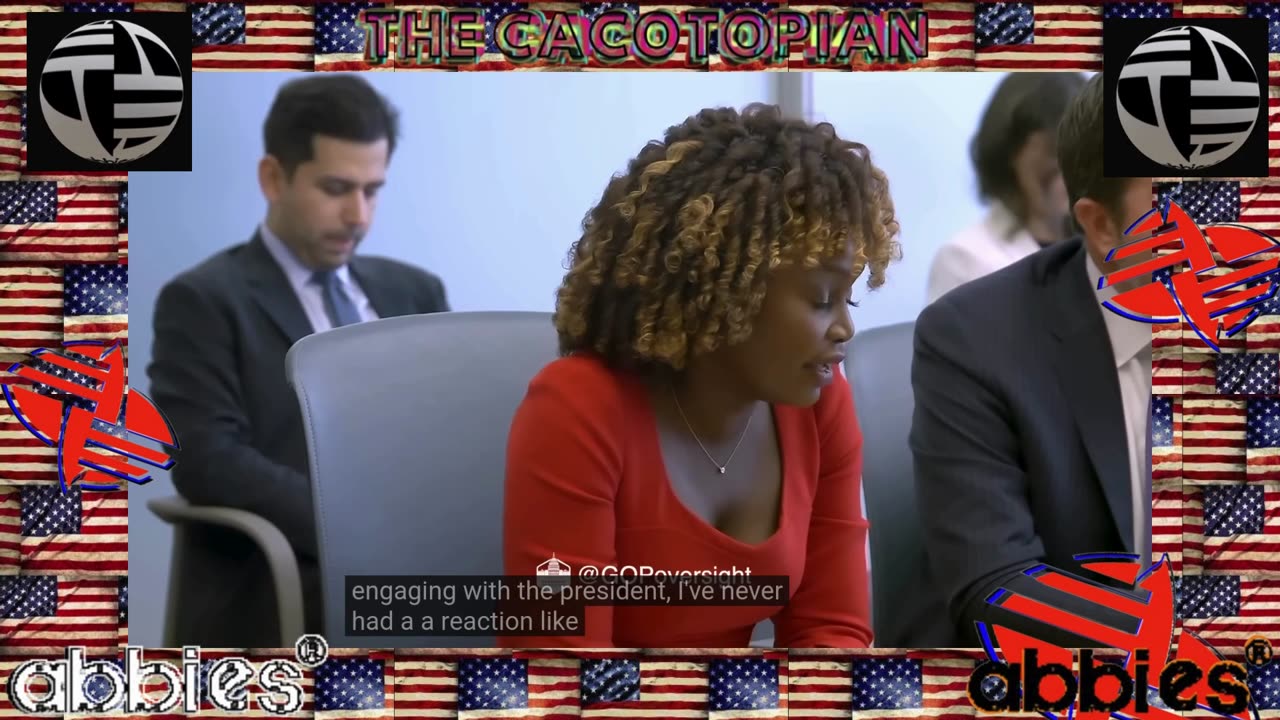 It Can't Be Both, Karine Jean-Pierre. Can It?