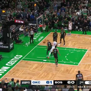 NBA - SHAI HOW DID YOU GET THIS TO FALL??? REGAINED CONTROL AND HIT THE FADING BUCKET 🔥🔥