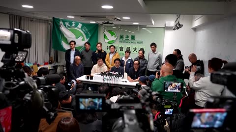 Hong Kong's last opposition party disbands under China pressure
