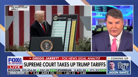 Gregg Jarrett Explains Why Justices Might Side With Congress On Trade And Tax Powers