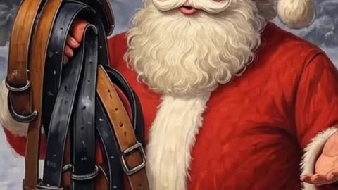 Santa’s Got a Bit of a Waist Problem 🎅😂 #DadJokes