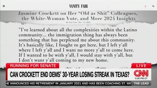 Watch Jake Tapper Humiliate Jasmine Crockett With Her Own Words