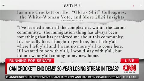 Watch Jake Tapper Humiliate Jasmine Crockett With Her Own Words