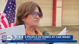 More information on the nine illegal aliens detained at the Boston car wash.