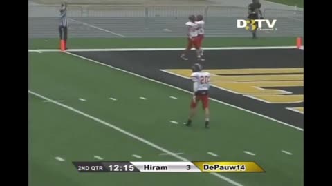 November 8, 2014 - College Football Highlights : Hiram at DePauw University