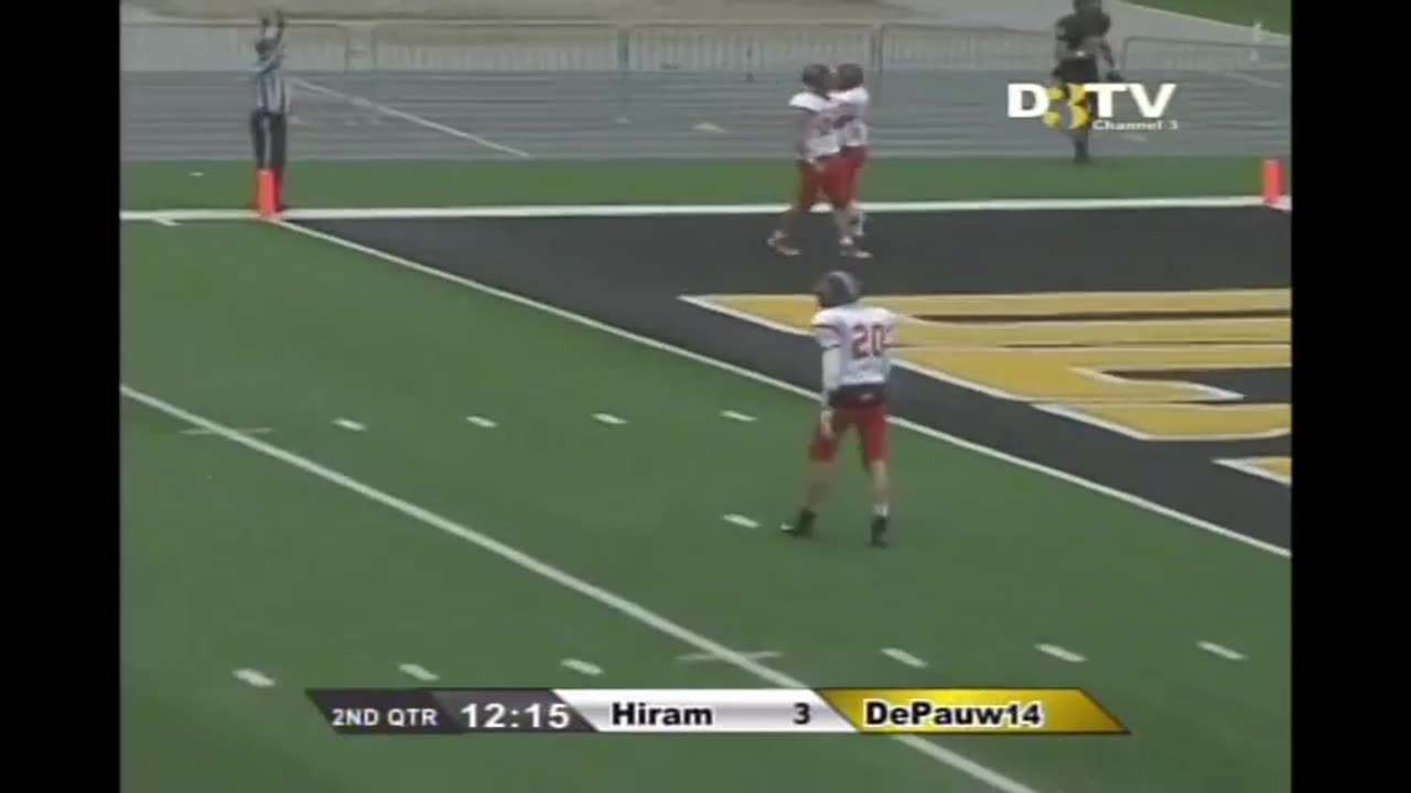 November 8, 2014 - College Football Highlights : Hiram at DePauw University
