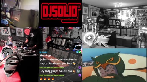 Sunday Morning Soul Show 10 19 2025 DJ Solid on Twitch.TV.... CLASSIC & DEEP SOULFUL HOUSE MIX+