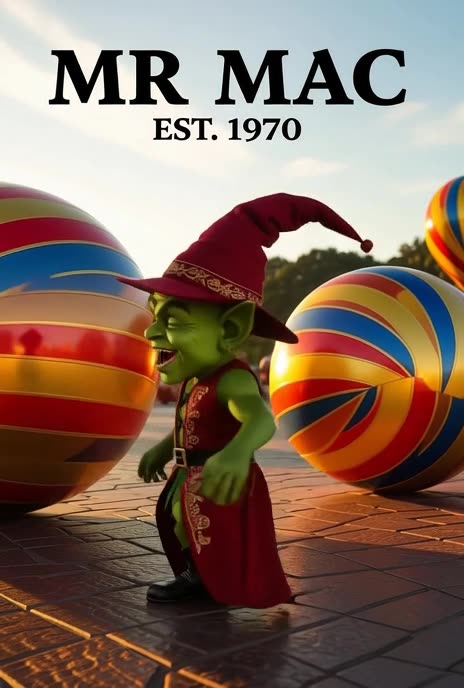 Mr MAC Est. 1970 The Grok Ghoblin