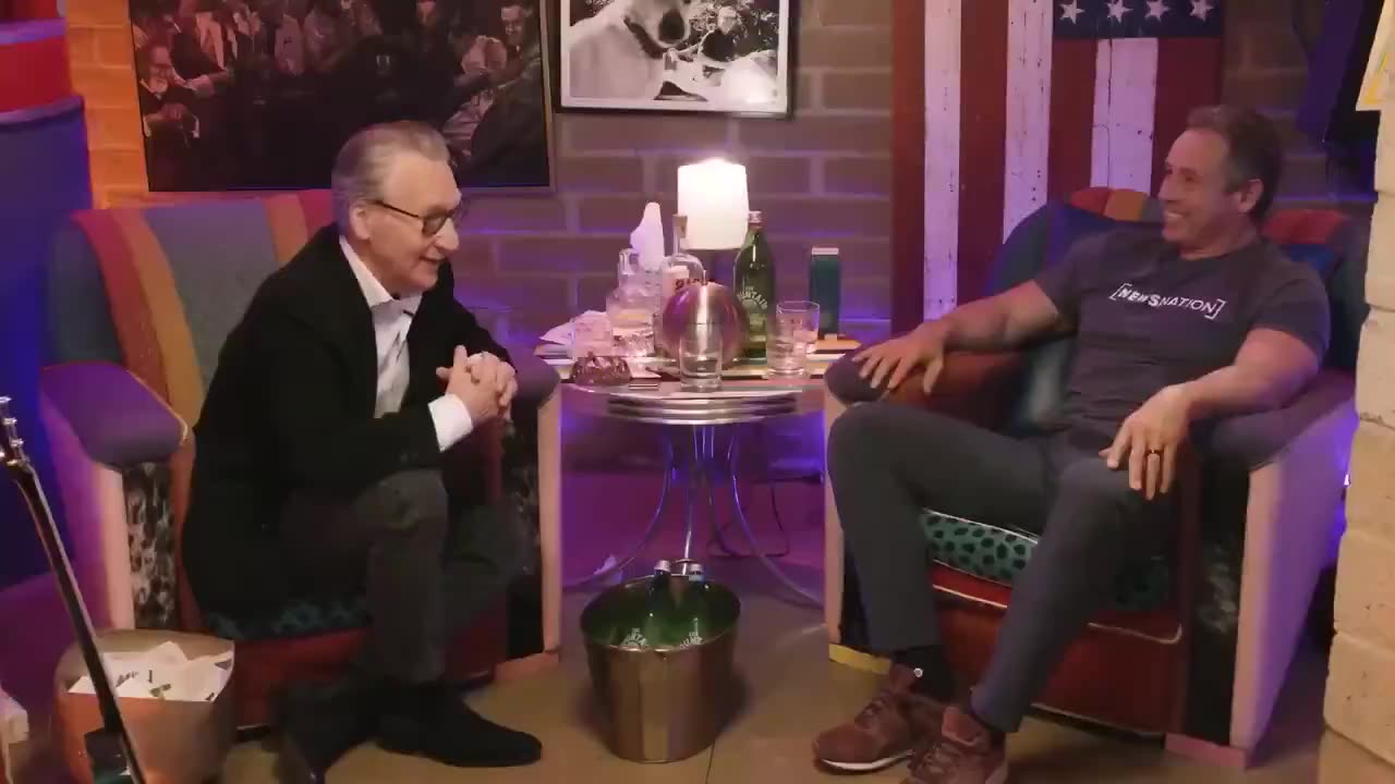 Bill Maher tells Chris Cuomo he's attending a private dinner with President Donald Trump
