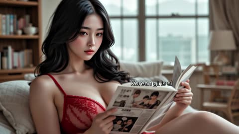 Korean AI Creates STUNNING Manga Beauty in Lingerie Lookbook 🔥 {KOREAN GIRLS AI} _ Lookbook ❤️🥶