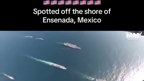 US Aircraft Carrier spotted in Mexico