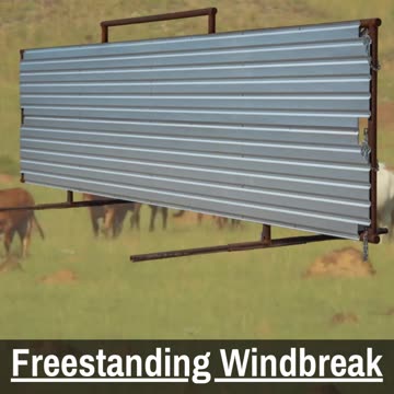 Freestanding Windbreak Panels