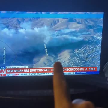 UFO FLIES OVER CALIFORNIA FIRES!!! CALIFORNIA UFO