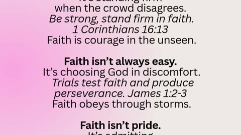 Faith Endures