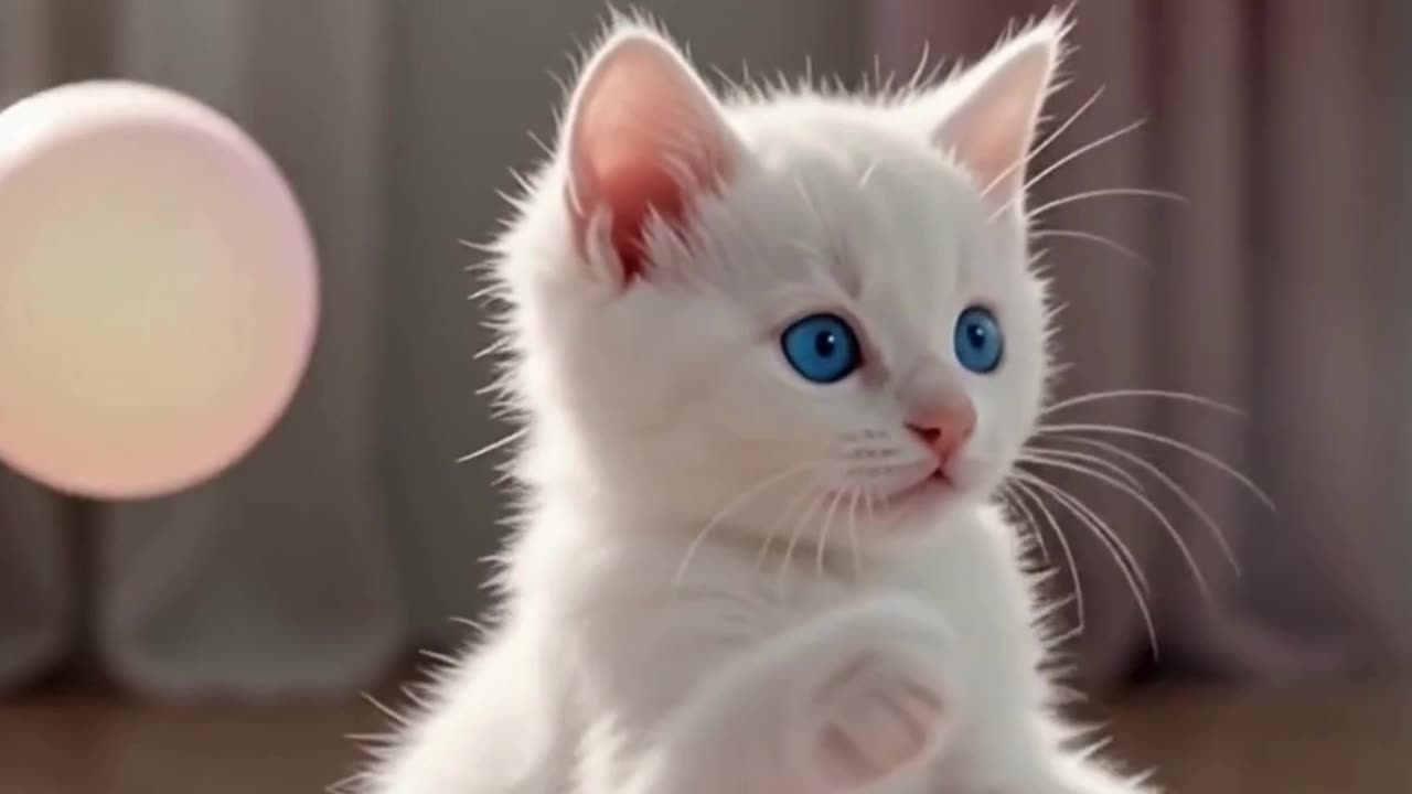 Bubble-Chasing Kitty Fun! 🫧😺 | Adorable Cat Short #Shorts