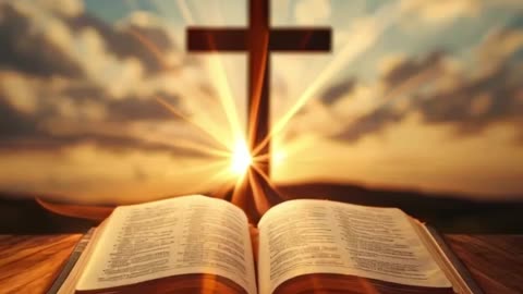 lucid-origin_blurry_low_quality_bad_anatA_peaceful_biblical_scene_with_an_open_Holy_Bible_glo-0.mp4