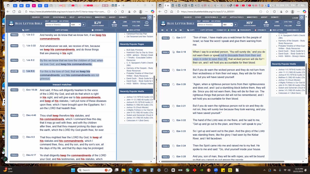 Sheep need to know if you're correcting them and so do your brothers