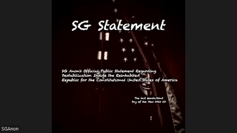 (2/22/2025) | SG Statement: The Recent Destabilization Inside the Reinhabited Republic for the United States of America