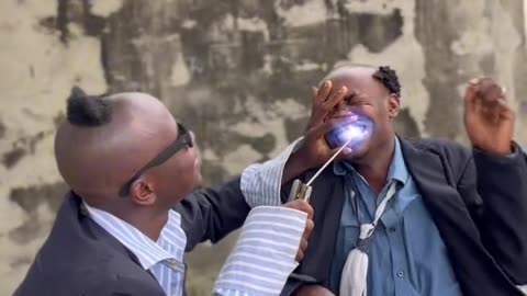 Watch them weld teeth with a welding machine 🤣🤣